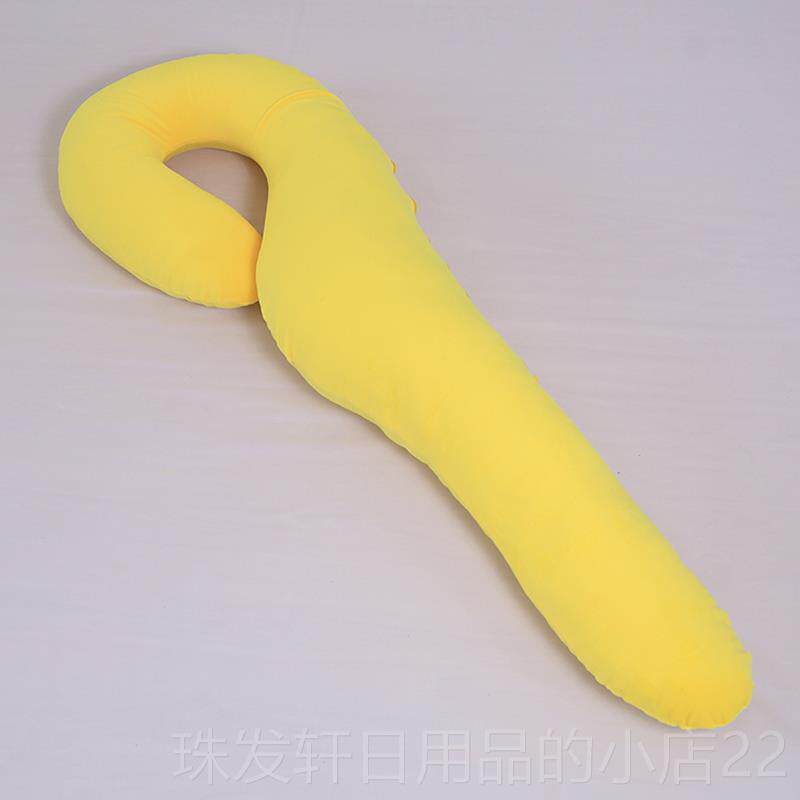 高档觉抱枕长条枕偶靠枕可爱海马毛绒玩日具公仔睡男朋友玩女孩生