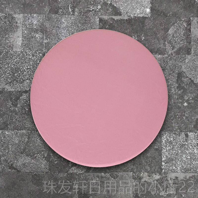 高档色圆桌套防桌水防烫免形洗桌垫 P纯VC圆餐桌布包边茶几垫桌布