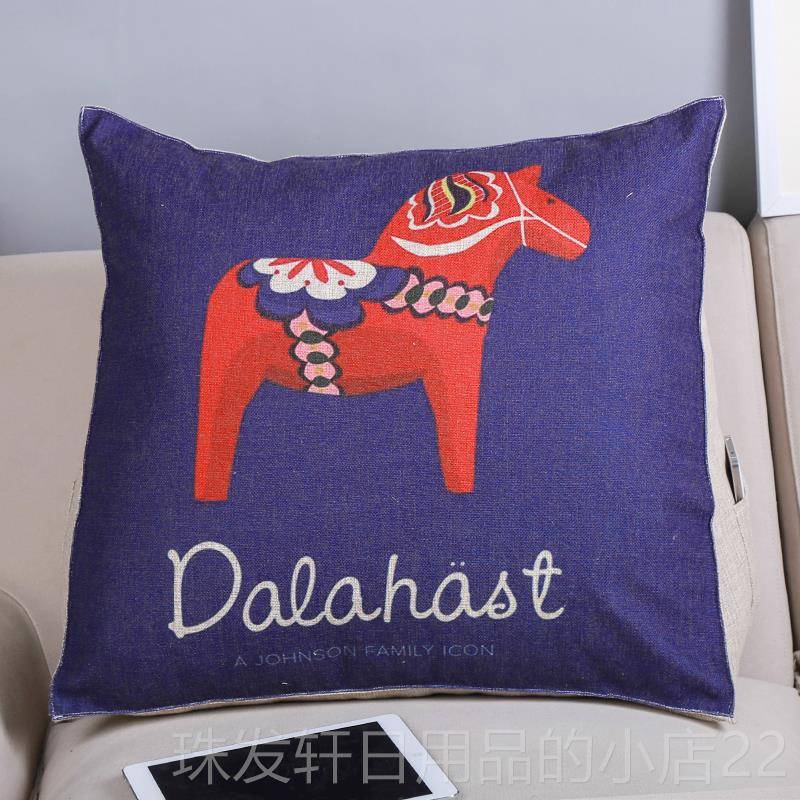 高档定办公室发抱枕大靠枕三角枕沙飘制简窗床头棉麻护腰靠背约靠