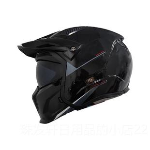 高档mt头盔毒刺雷神3赛摩车盔男四季防晒骑行机托车女3c全认