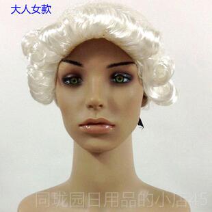 正品钢琴家演成奏音乐廷宫演出表演女头套法官律师假发男儿童人假