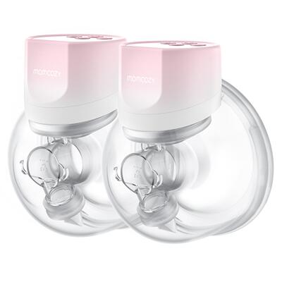 正品Momcozy吸器电动免手静音可携式戴式小奶扶碗S12P穿ro双支礼