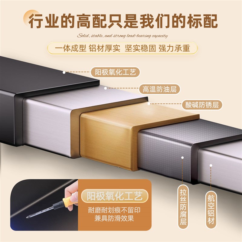 相框展示架挂墙上墙面悬空置物板沙发后不锈钢层板铝合金书架壁挂