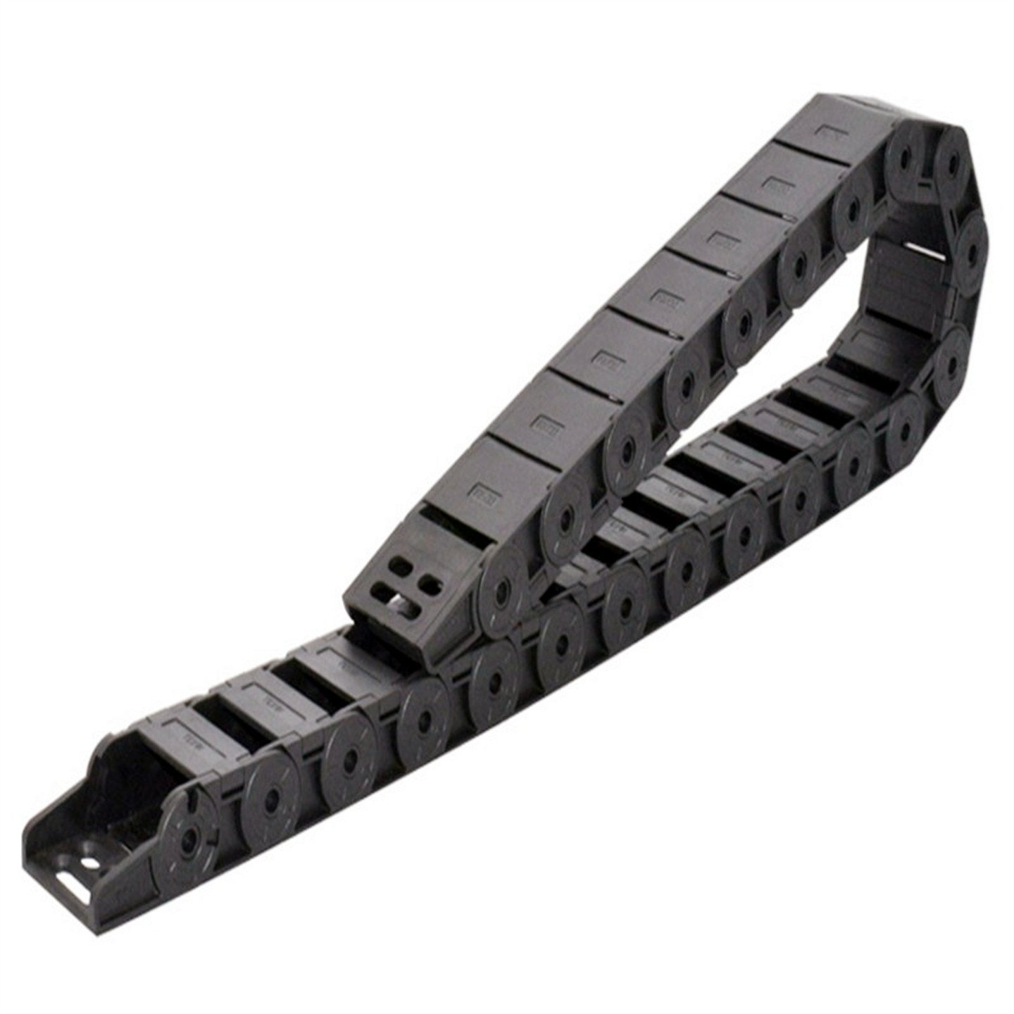 替代 尼龙拖链 VBF01-F38-R75-N12-VEF02-F38 电缆保护链