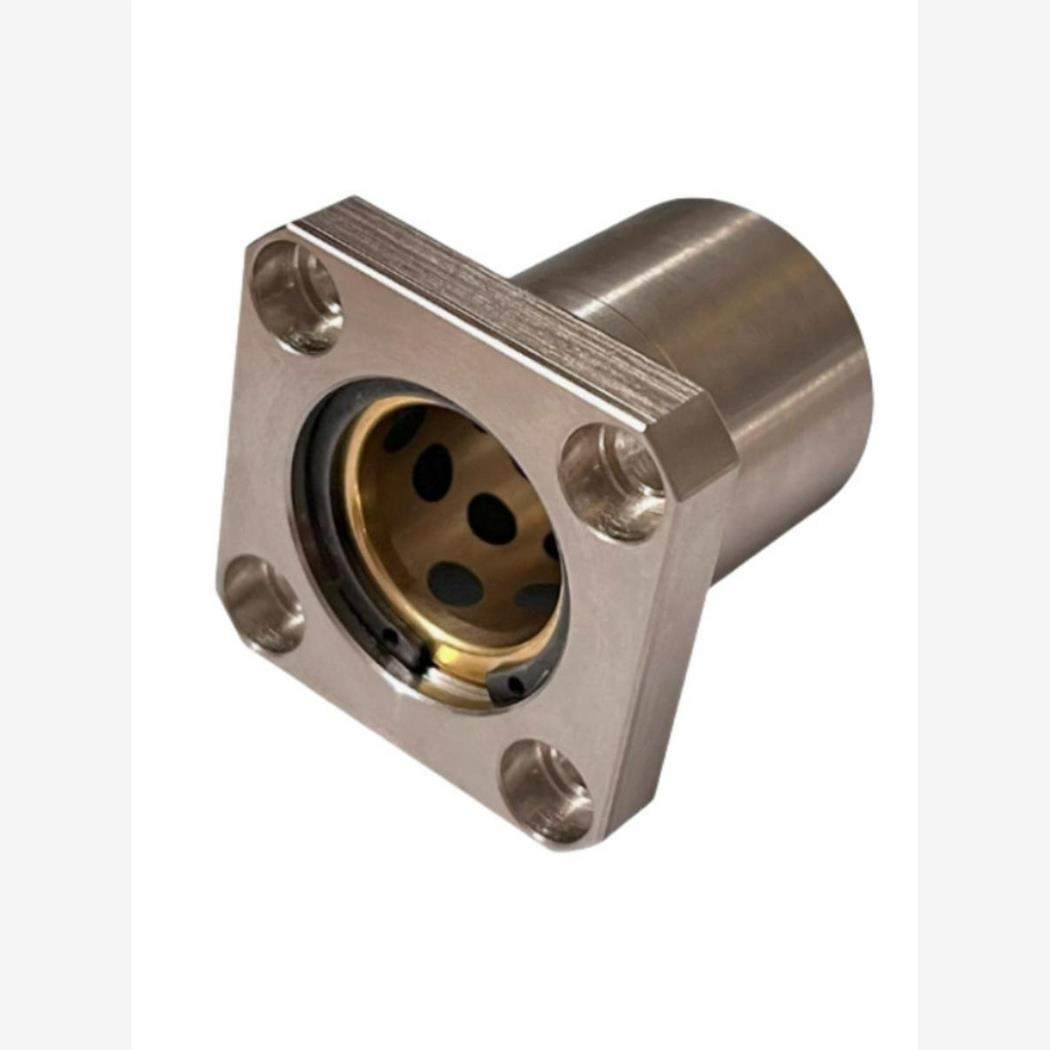 OFZ31/OFZ32-d6 8 10 12 13 16 20 25直线轴承带方形法兰石墨铜套