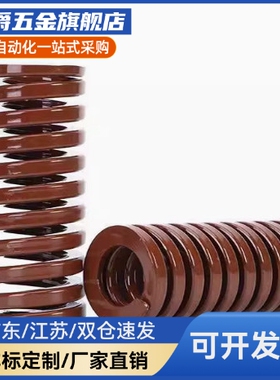 矩形弹簧YSWB-D8/10/-L10/15/20/25/30/35/40/45/50/65/70 棕色