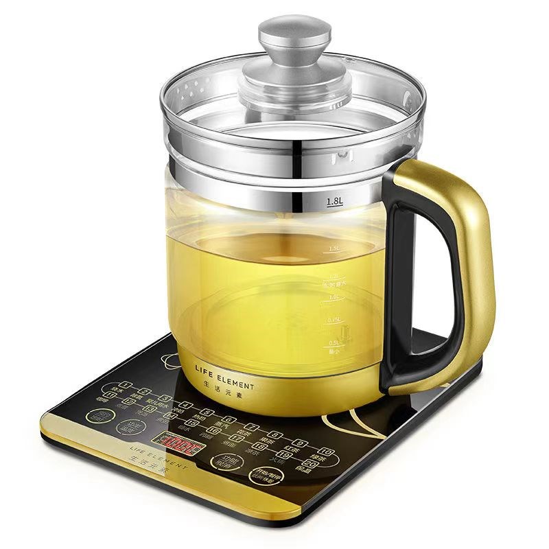 生活元素养生单壶通用款YSH-D11/D2/D28配件非原装玻璃壶身