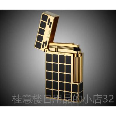 正品创意砂轮打火机明火不防机风法档国都柏高朗声打火金属全铜特