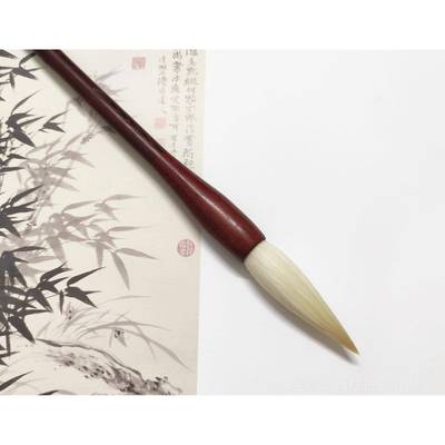 正品特制纯羊毫细光锋楷书隶书书篆毛笔书嫩法小美术成人中楷楷书