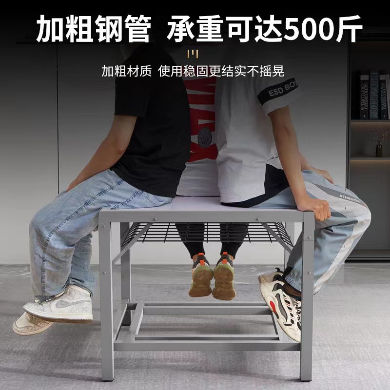 烤火桌子吃饭家用正方形宿舍简易出租房可折叠餐桌可放脚取暖桌椅