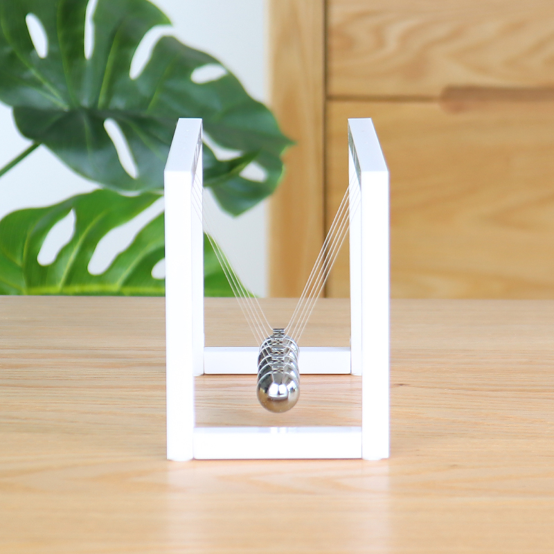牛顿摆球不永动金属办公室减压创意简约现代家居桌面装饰品小摆件