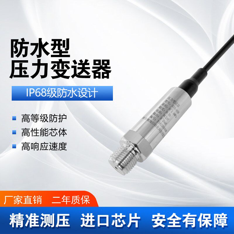 潜水压力变送器SYS-01A 304不锈钢传感器芯体 潮湿环境 防水IP68