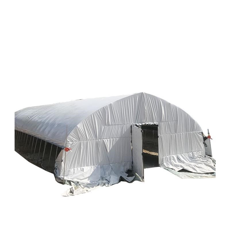 养殖大棚钢管骨架椭圆管架农业温室暖棚定制蔬菜大棚种植膜大工厂