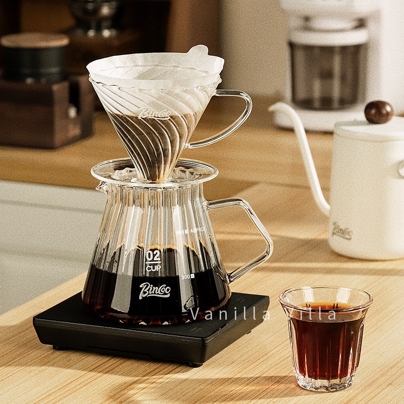 玻璃分享壶套装手冲咖啡壶滴漏壶过滤杯咖啡器具家用冲泡过滤壶