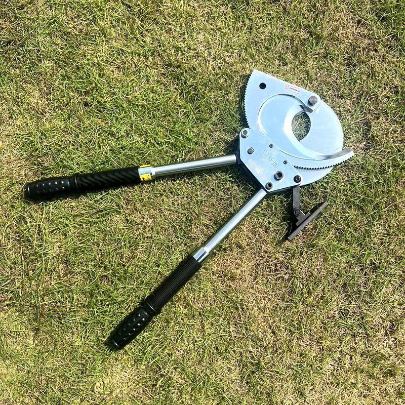 东索棘轮式电缆剪齿轮线缆剪断线剪手动专用钢绞线电工剪铜铝铠装