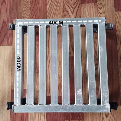 铁艺加厚可移动托盘落地式花架室内室外盆景架子带万向轮花盆底座