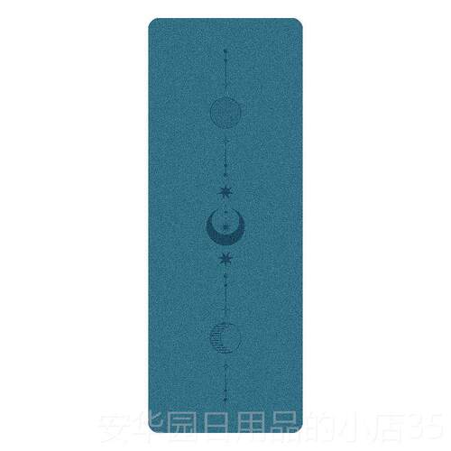 高档升级椰纤星球版天然橡胶滑吸汗瑜伽垫丝动健身可运家用铺馆防