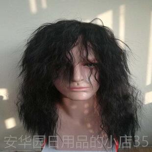 高档丐假发长整卷发玉米烫舞台演假出男士女士表演叫花子疯子顶乞