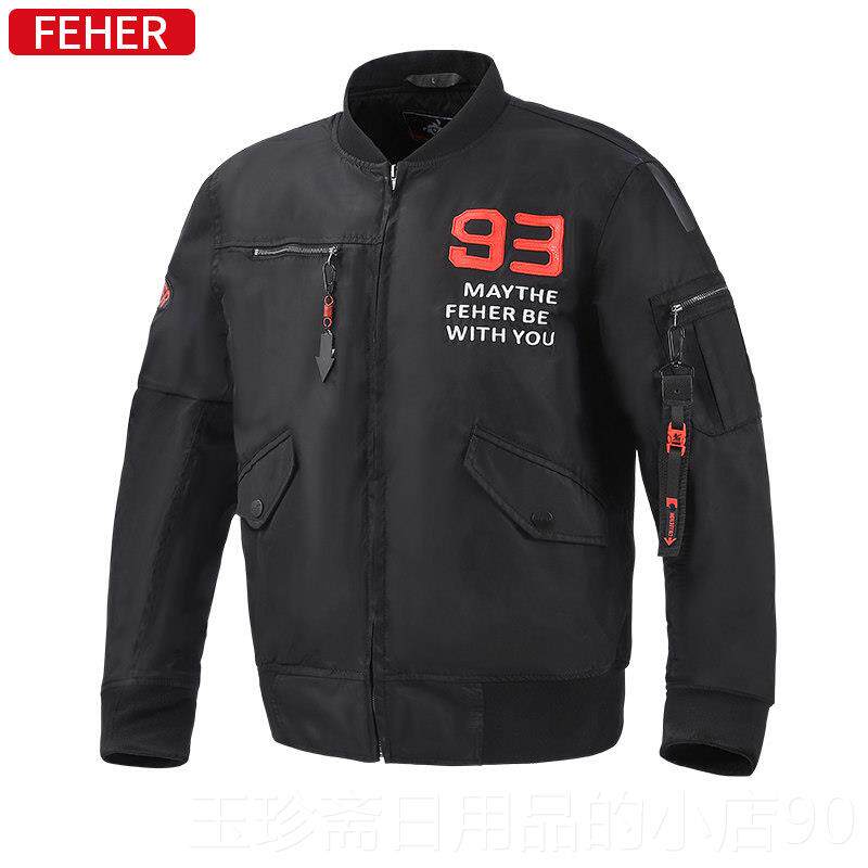 正品Feher自行车服装子摩托车休防闲飞行服夹克摩托车服男装女子