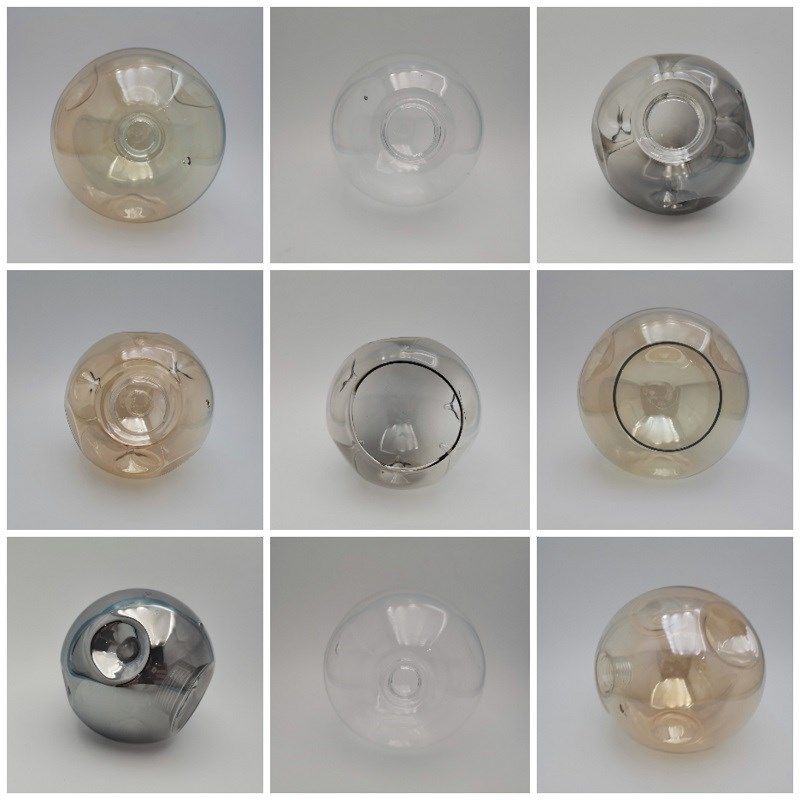 魔豆分子玻璃灯具E27螺口客厅卧室餐厅灯G9牙口透明磨砂圆球灯罩