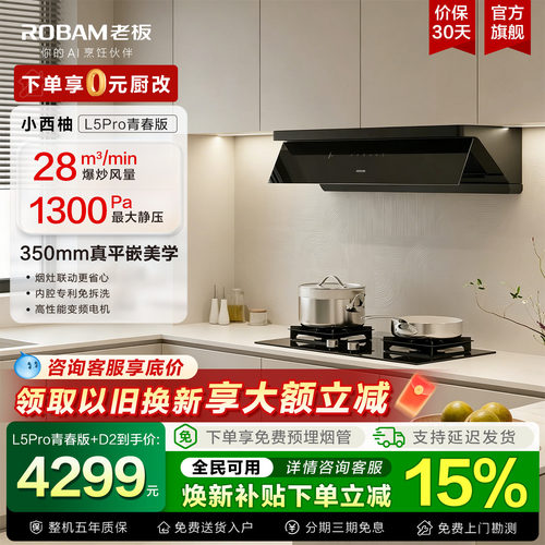 L5P青春版老板升级款油烟机