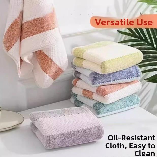 【下单立减50】厨房抹布不沾油不掉毛洗碗抹布加厚吸水去污F