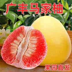 2大颗广丰马家柚子礼盒江西特产正宗红心果肉新鲜孕妇水果汁水多