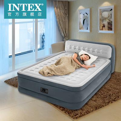 intex 充气床卧室双层加高充气床垫双人午休单人家用