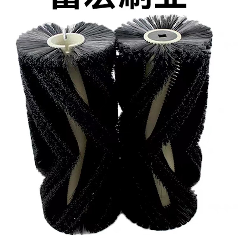明诺电动清扫车主刷滚刷格美扫地车边刷通用圆盘刷子毛刷辊耐磨型