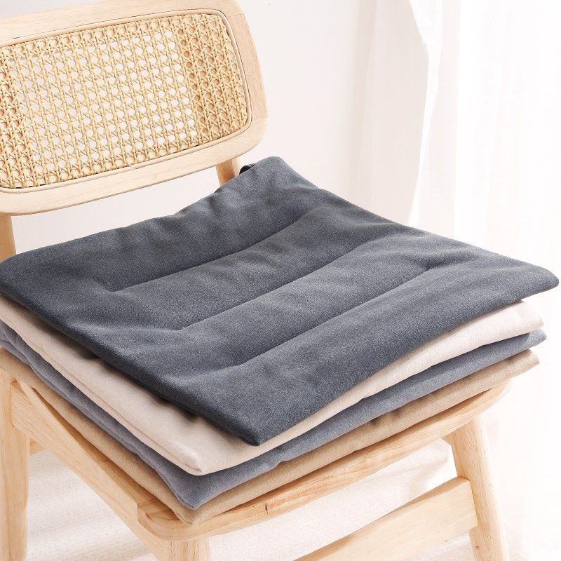 薄款夏季坐垫办公室汽车学生餐椅垫板凳屁垫子猫抓绒纯色防滑通用,居家布艺,椅垫,淘宝优惠券,粉丝福利购,淘宝优惠卷