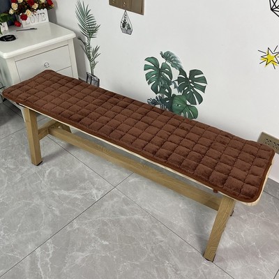 冬天长椅座垫长凳坐垫长方形长条垫实木板凳沙发凳子垫子椅垫定做