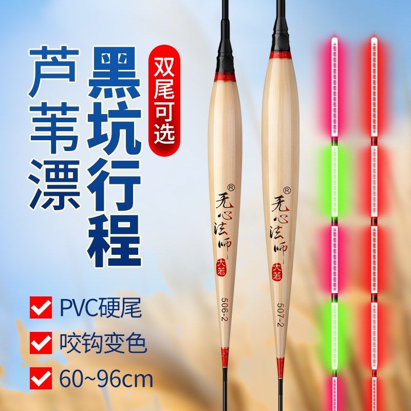 咬钩变色9目芦苇大物夜光鱼漂硬尾加粗醒目远投超长行程青鱼鲢鳙
