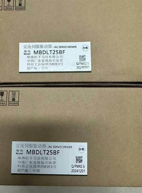 A6驱动器 MBDLT25BF 400w 伺服驱动器