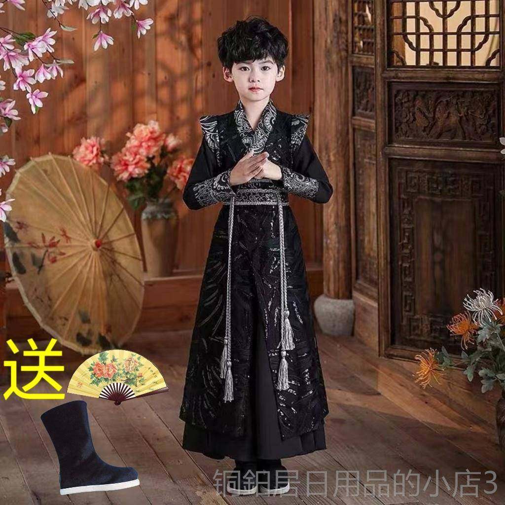 高档女童服霸气演演中国表武侠汉国学服装儿童花木兰古装演出出服,童装/婴儿装/亲子装,汉服,淘宝优惠券,粉丝福利购,淘宝优惠卷