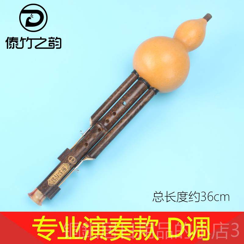 高档傣 竹之韵 专业演奏录/音型葫芦丝 c调 降调 F/GA/小bD调成人