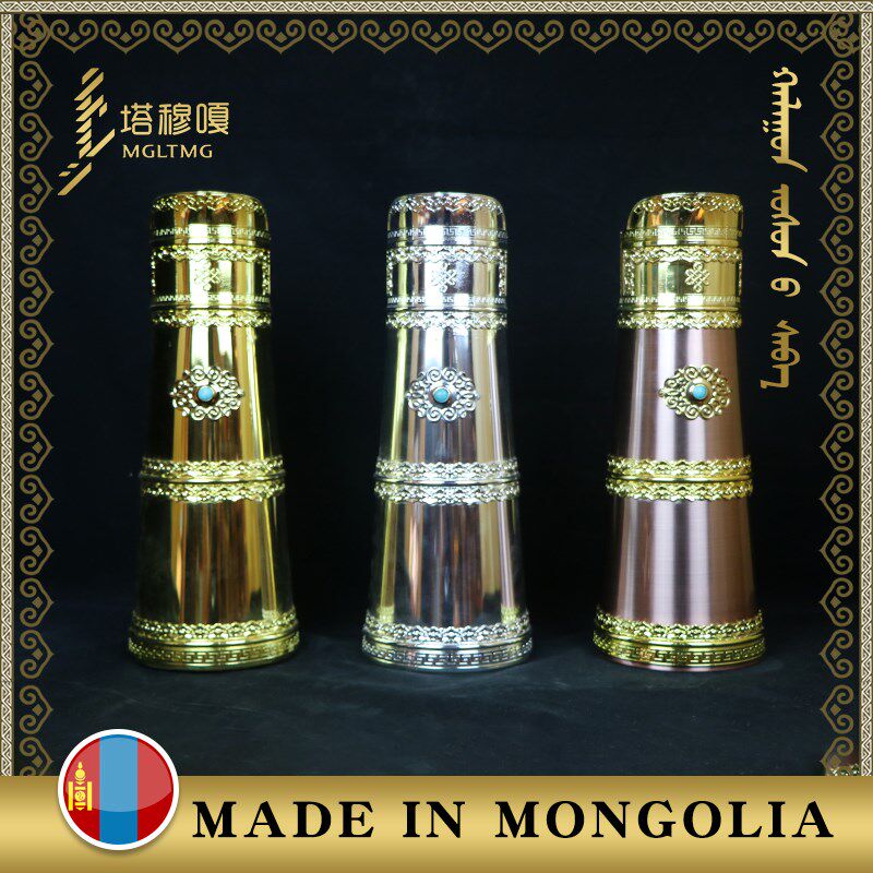 蒙古铜合金雕花复古壶家用保温暖壶塔穆嘎祥瑞民族奶茶壶藏族当布