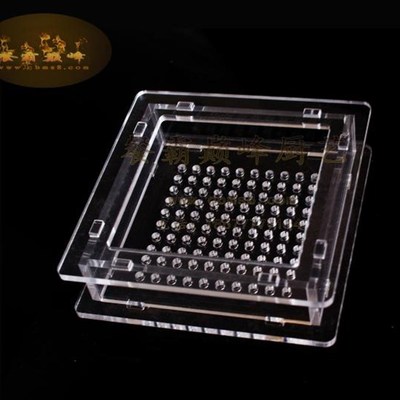 分子料理 鱼子酱生成器100孔分子美食工具 鱼子盒 鱼子生成制作器