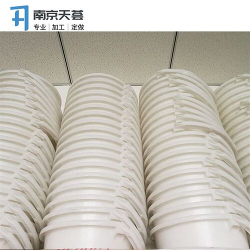 热卖白色PP化工桶勺子漏斗加厚手拎耐酸碱腐蚀长柄工业水勺聚丙烯