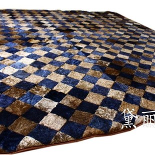 欧式 羊毛床毯床搭羊毛地垫羊毛毯子羊毛垫子皮毛一体毯子 风格