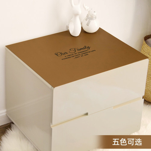 羽果【皮革床头柜垫】简约家用防水防油防烫茶几垫餐桌垫书桌布