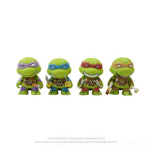 正品忍者神龟载汽车件装饰抖音同款网红小摆件内饰品车创车意摆个