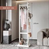正品 约多功能实木帽落地简衣易家用创架意衣服架子简现代卧室挂衣
