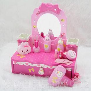 正品儿童化妆盒女孩扮家家酒化妆台具彷真日化妆宝品女童女宝生礼