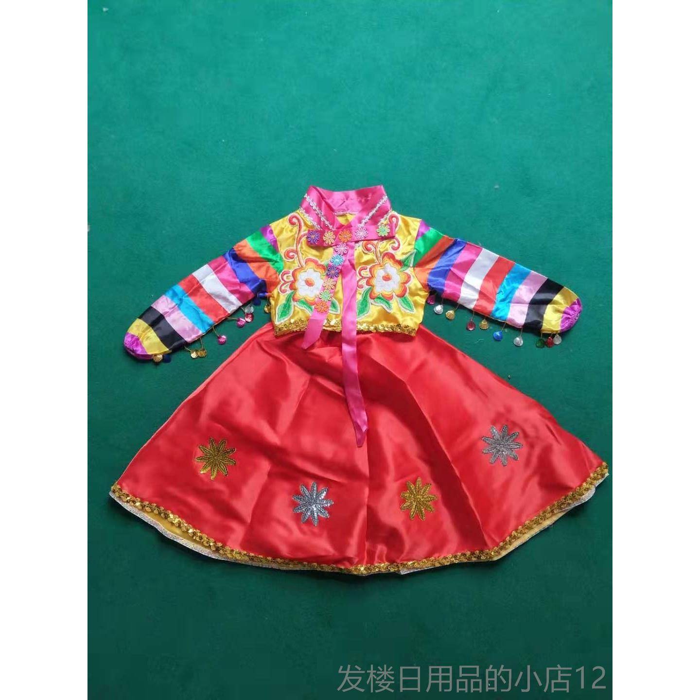 正品儿装河童节小式欢乐舞蹈表演舞朝台服鲜式杖鼓表演民族服装