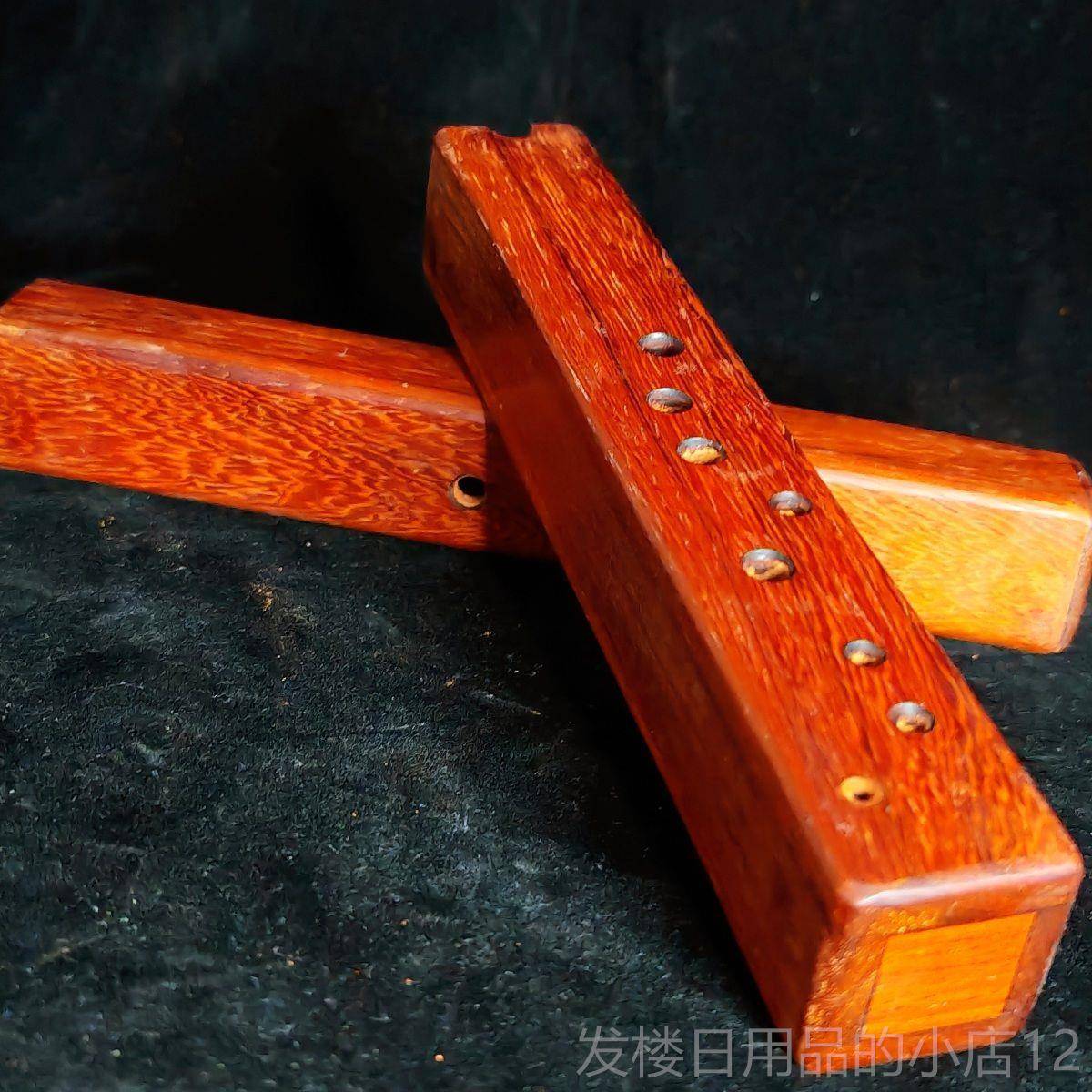 正品把雨红笛埙短箫竖笛10孔初入木门勋熏口袋文玩顺指法低沉镇尺
