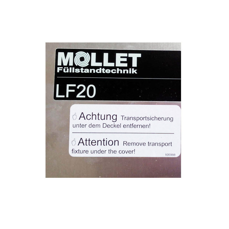 德国Mollet重锤料位计DF27A