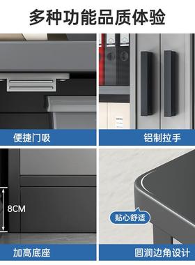件柜办公室资柜家用置物柜简易书文柜客厅卧NBQ柜室料收纳落地档