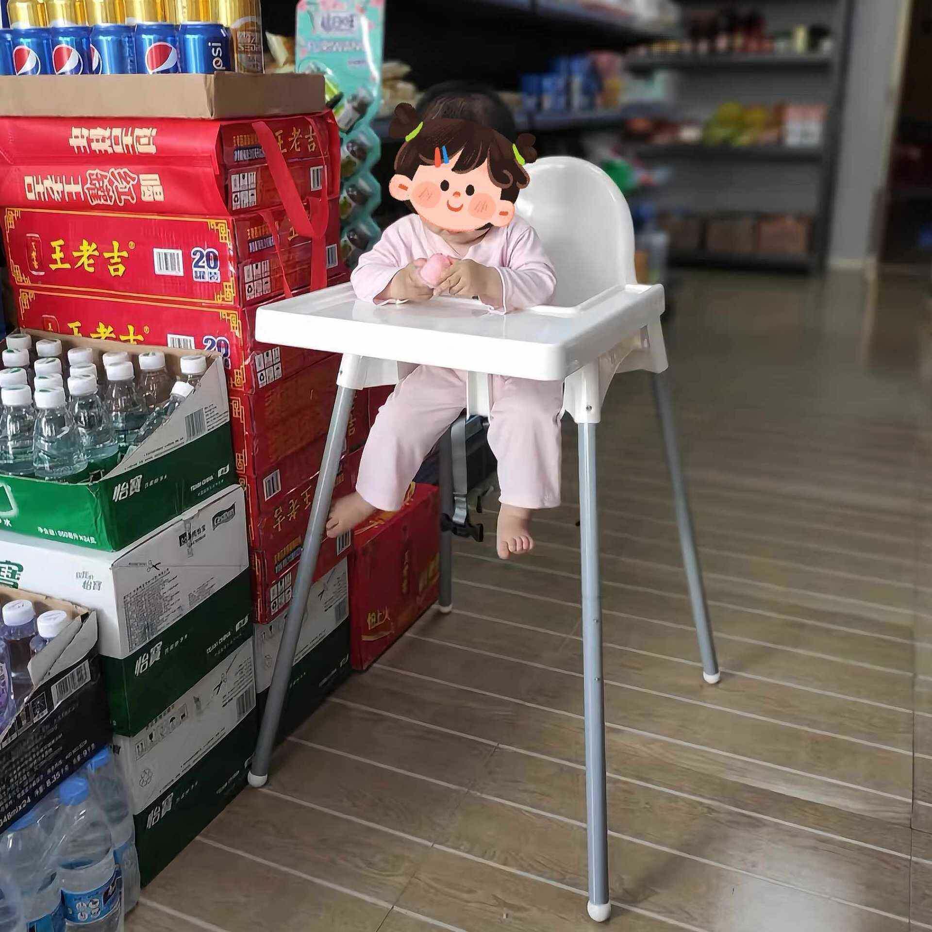 儿童餐椅可椅家用商用宝宝椅小孩吃饭餐婴儿椅调节多功能770b桌b