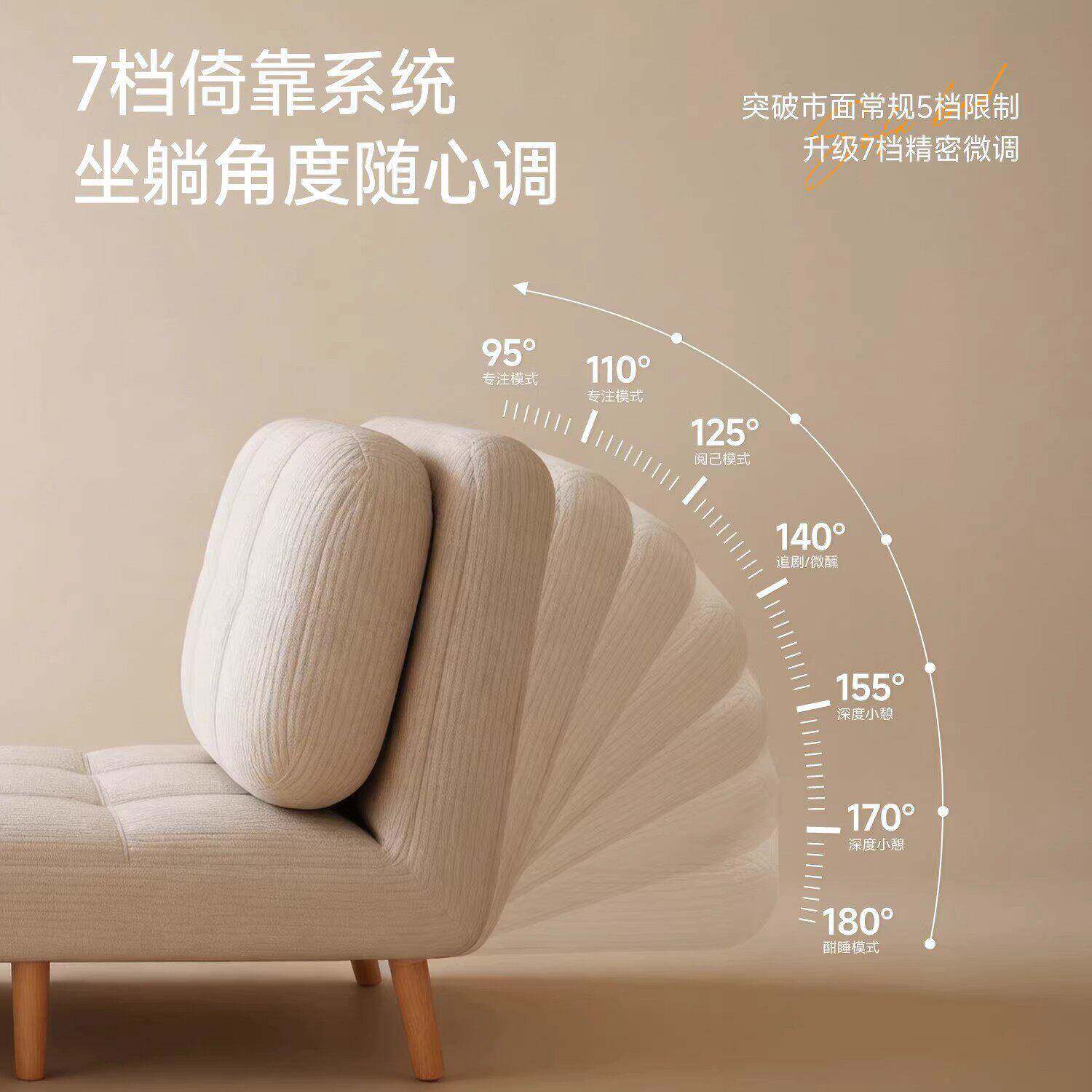叠床公午休床小户型室837卧家用客厅折多人功能沙发床月嫂陪护床