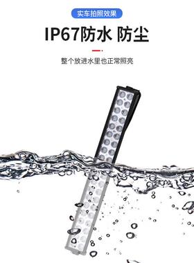 XAY双排le8d车灯越野工作灯12w100w240w长条灯汽车车前大灯越野款